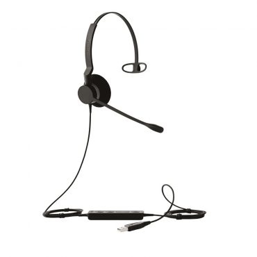 Jabra BIZ 2320 USB Corded Headset with In-Line Controls | #2393-829-109