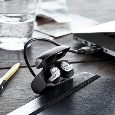 Jabra 65T Bluetooth Headset Earbuds - Evolve 65T | Compatible for Skype for Business | Wireless Bluetooth for Music | #6598-832-109