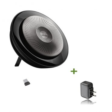 Jabra Speak 710 Speakerphone (Wireless) Bundle w/Wall Charger