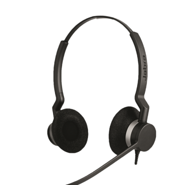 Jabra BIZ 2325 QD Duo headset | Headset Only | Requires Adapter | #2309-820-105