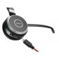 Jabra Evolve 65 Bluetooth Mono Headset Bundle | UC Version | Bonus Wall Charger, USB Dongle, and Charging Stand | #6593-823-499